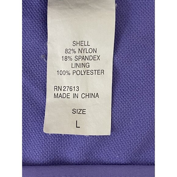 Ninety Six Degrees Purple Bikini Size L bottom Size XL top Removable Halter Tie - Picture 11 of 12